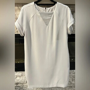 Marc New York size 8 light beige sheath dress